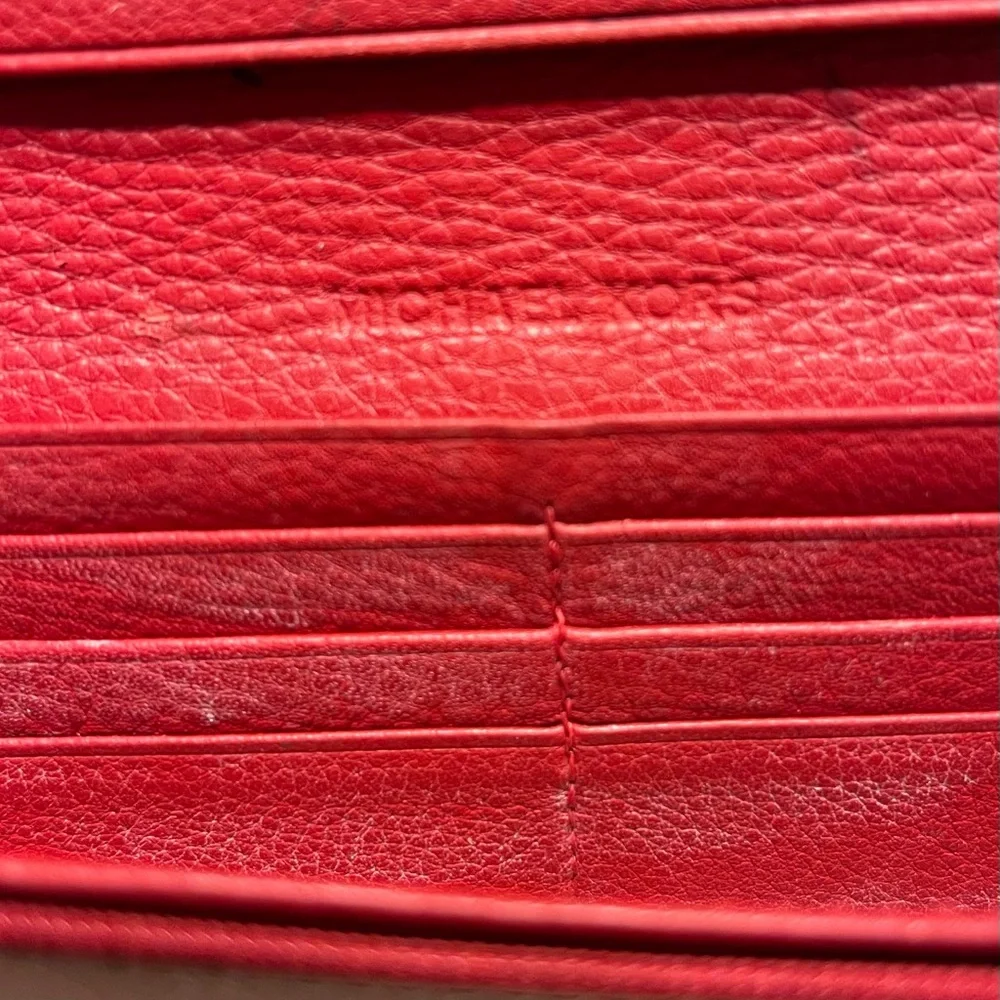 Michael Kors Cherry Red Wallet